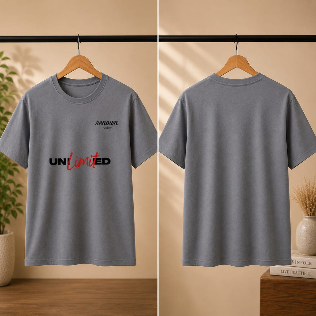 OVER SIZED PRINTED T-SHIRT