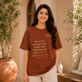 OVER SIZED PRINTED T-SHIRT