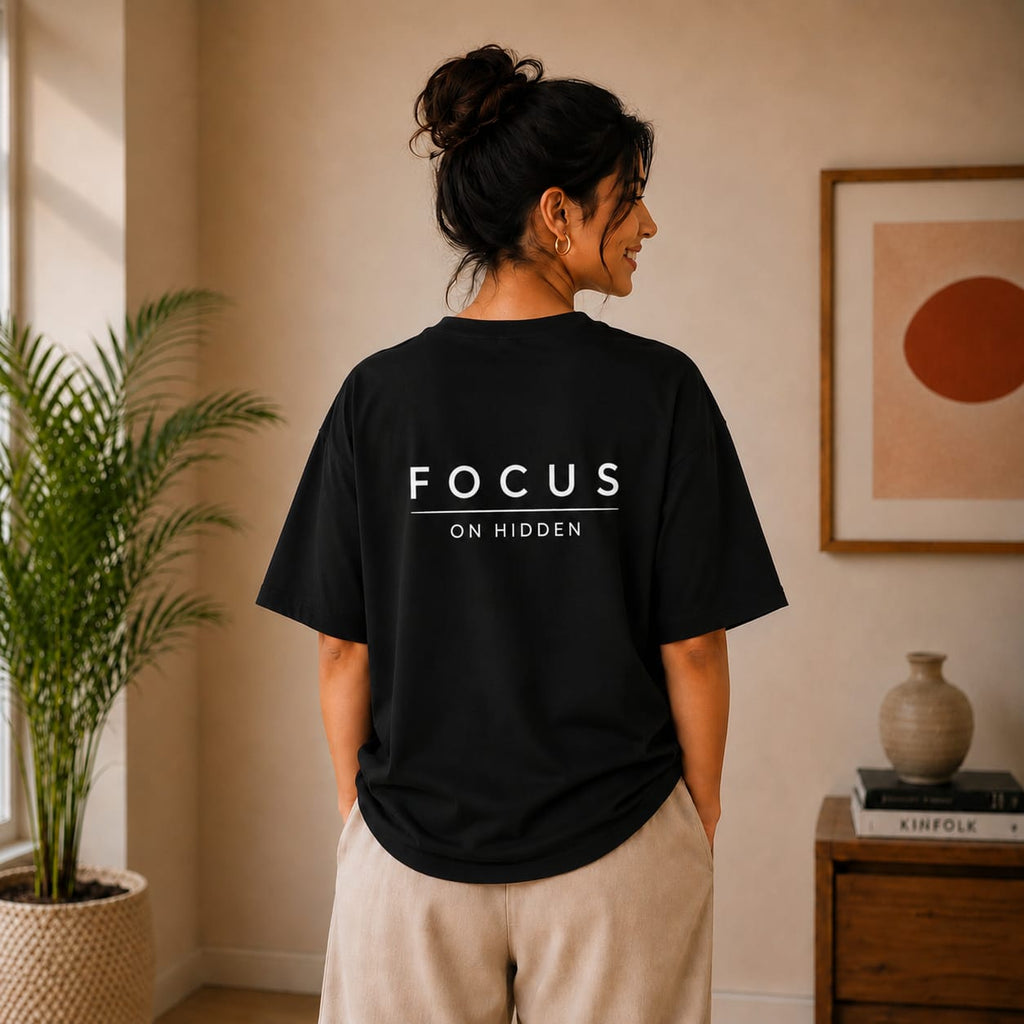 OVER SIZED PRINTED T-SHIRT