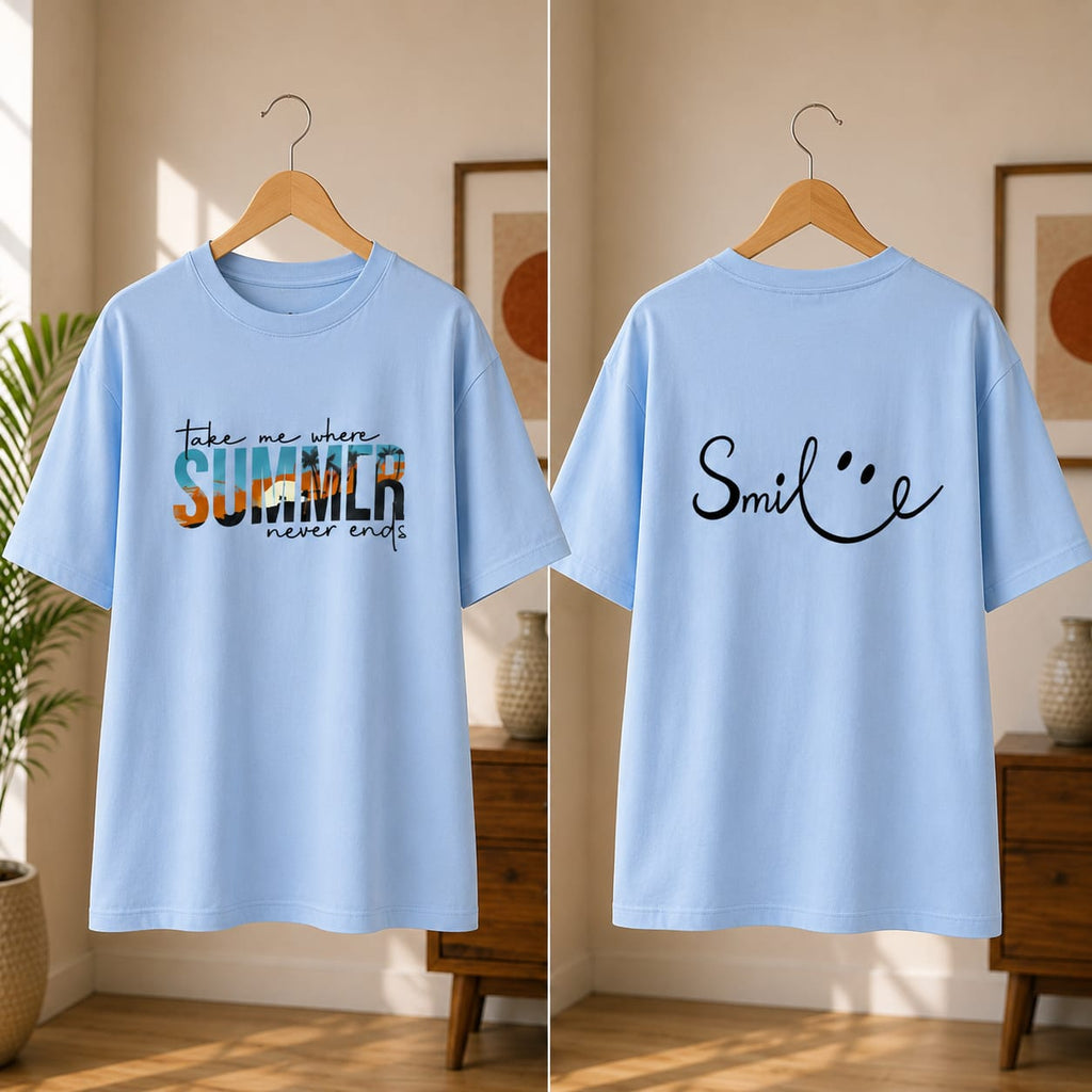 OVER SIZED PRINTED T-SHIRT