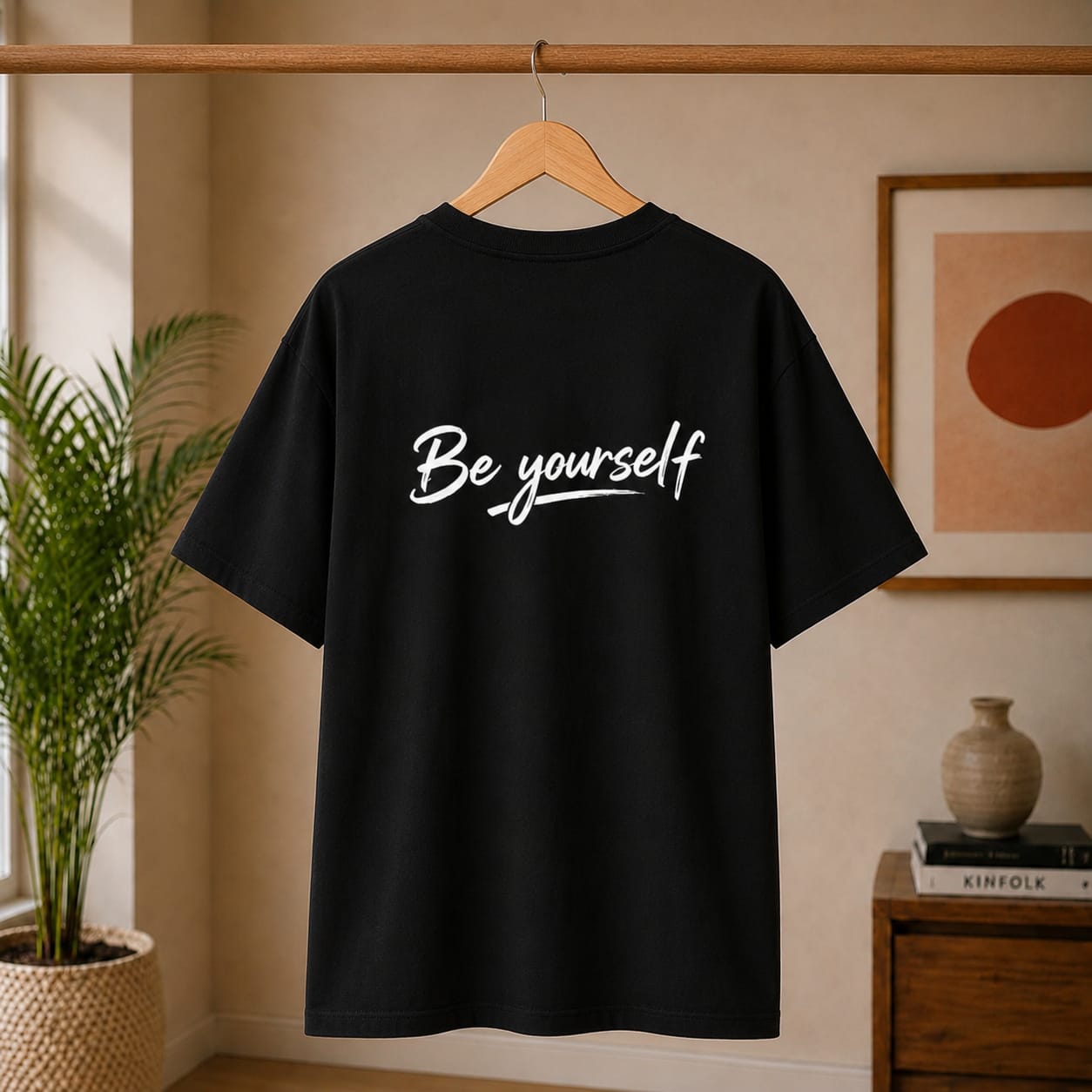 OVER SIZED PRINTED T-SHIRT