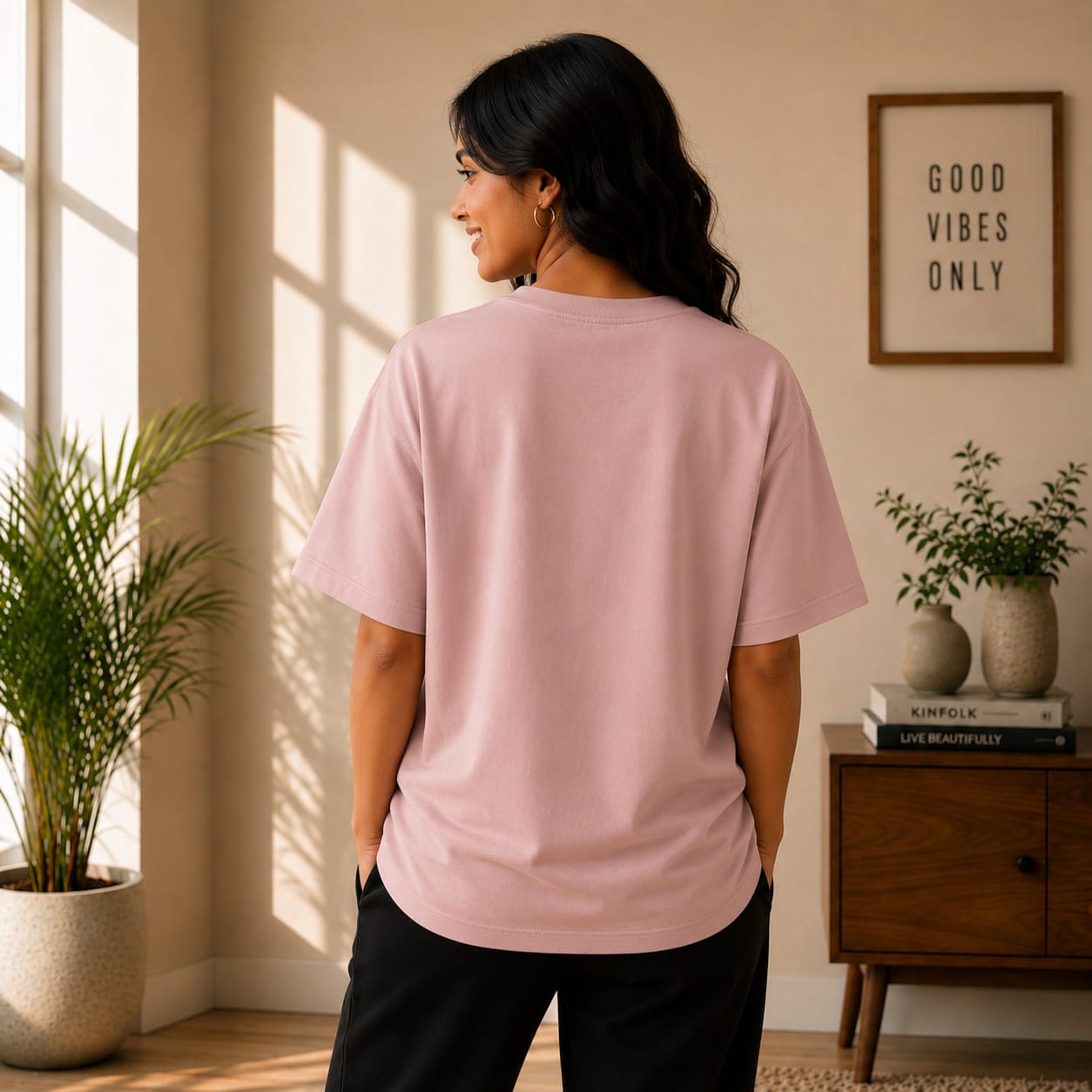 OVER SIZED PRINTED T-SHIRT