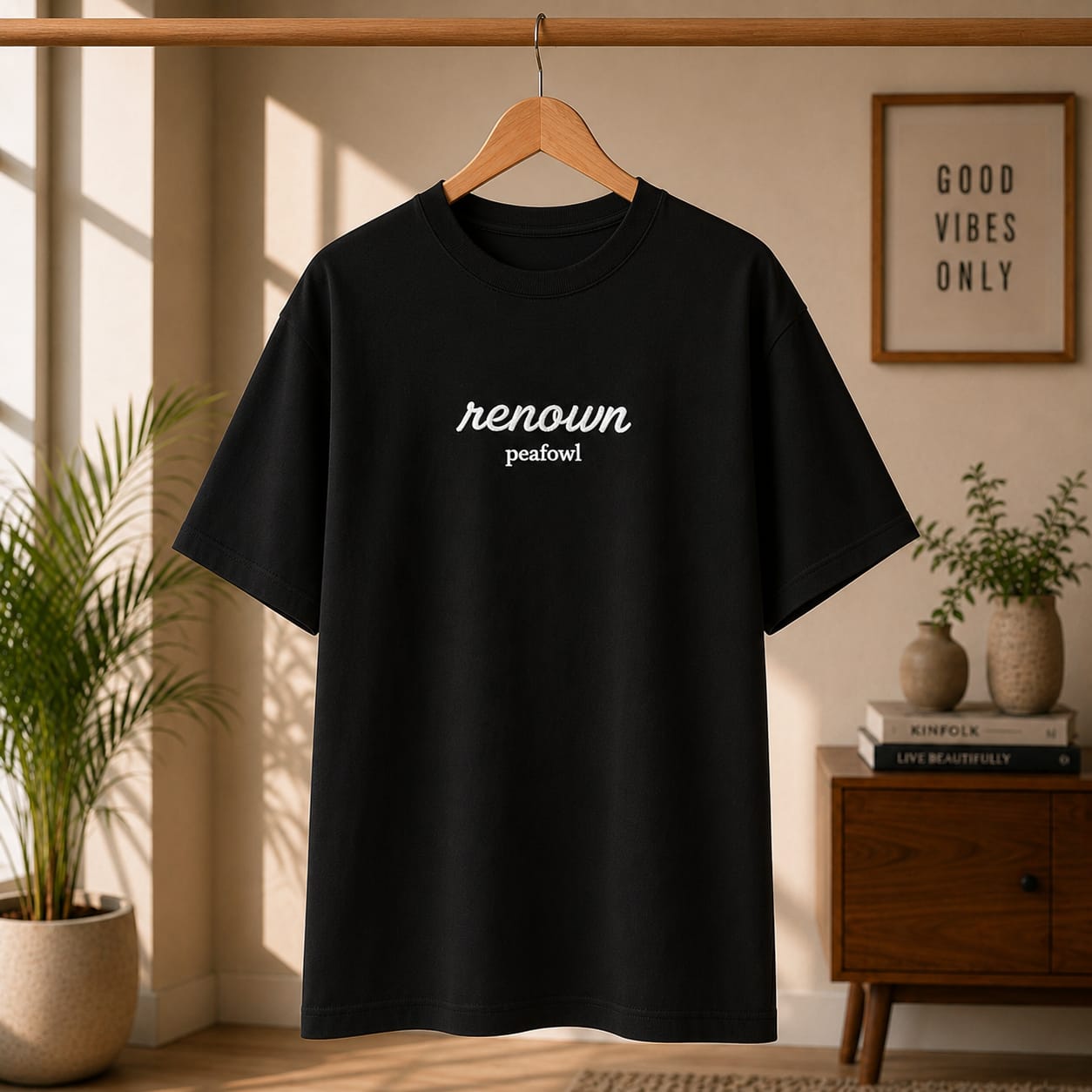 OVER SIZED PLAIN T-SHIRT