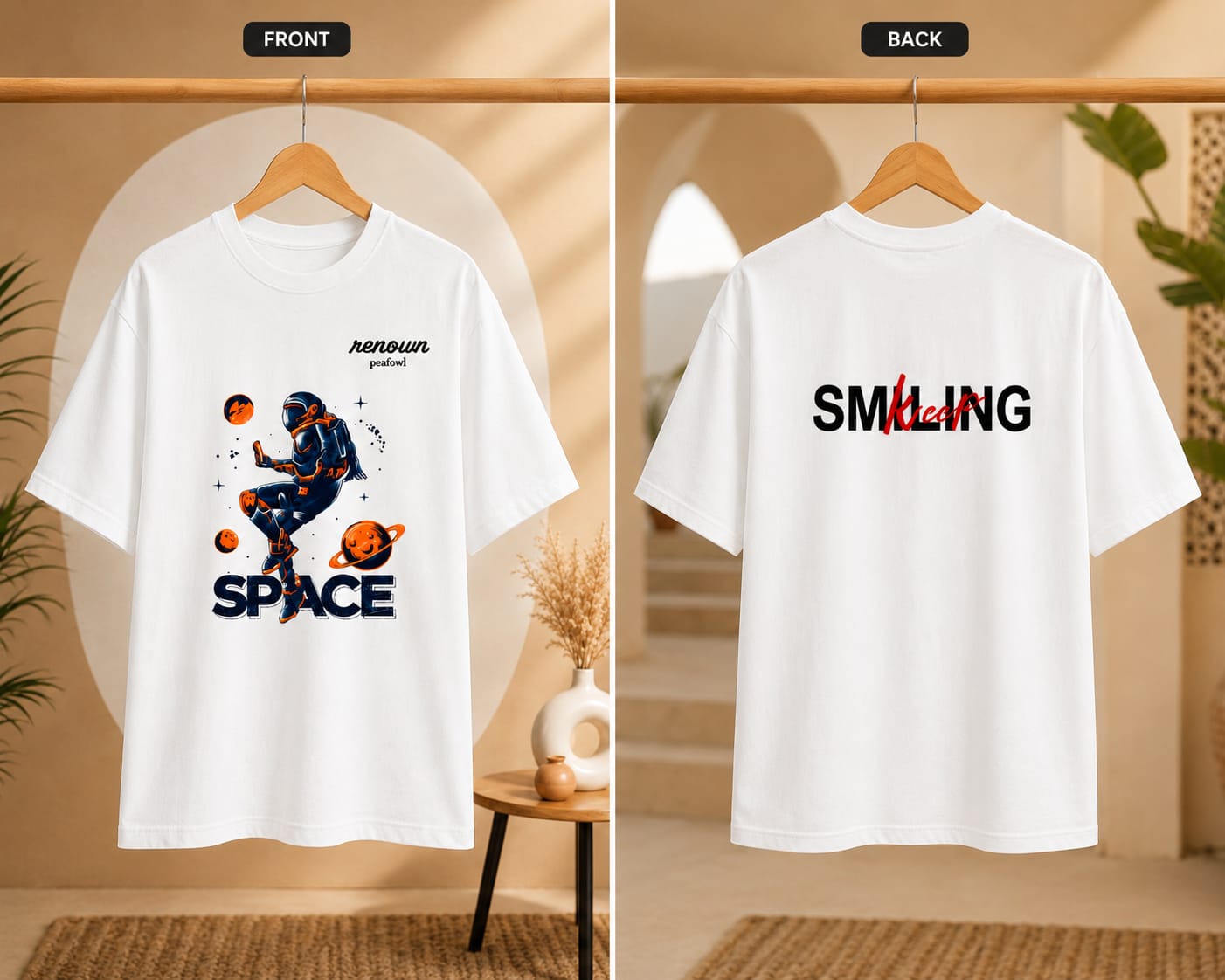 OVER SIZE PRINTED T-SHIRT