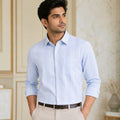 REGULAR COLLAR PLAIN SHIRT WITH SINGLE POCKET
