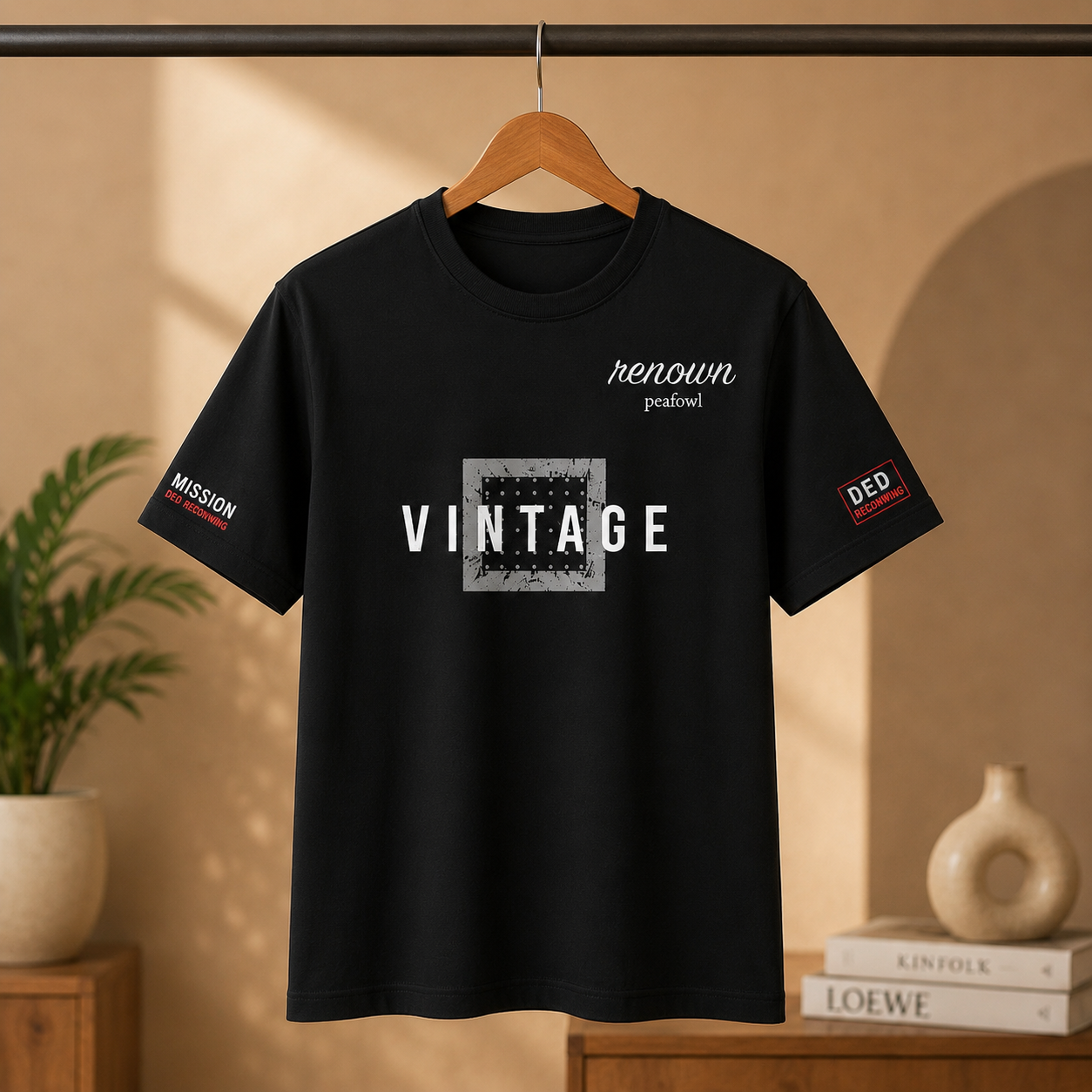 PRINTED T-SHIRT OVER SIZED