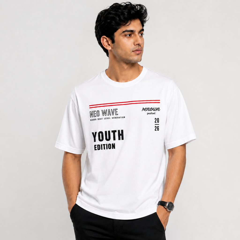 PRINTED T-SHIRT OVER SIZED