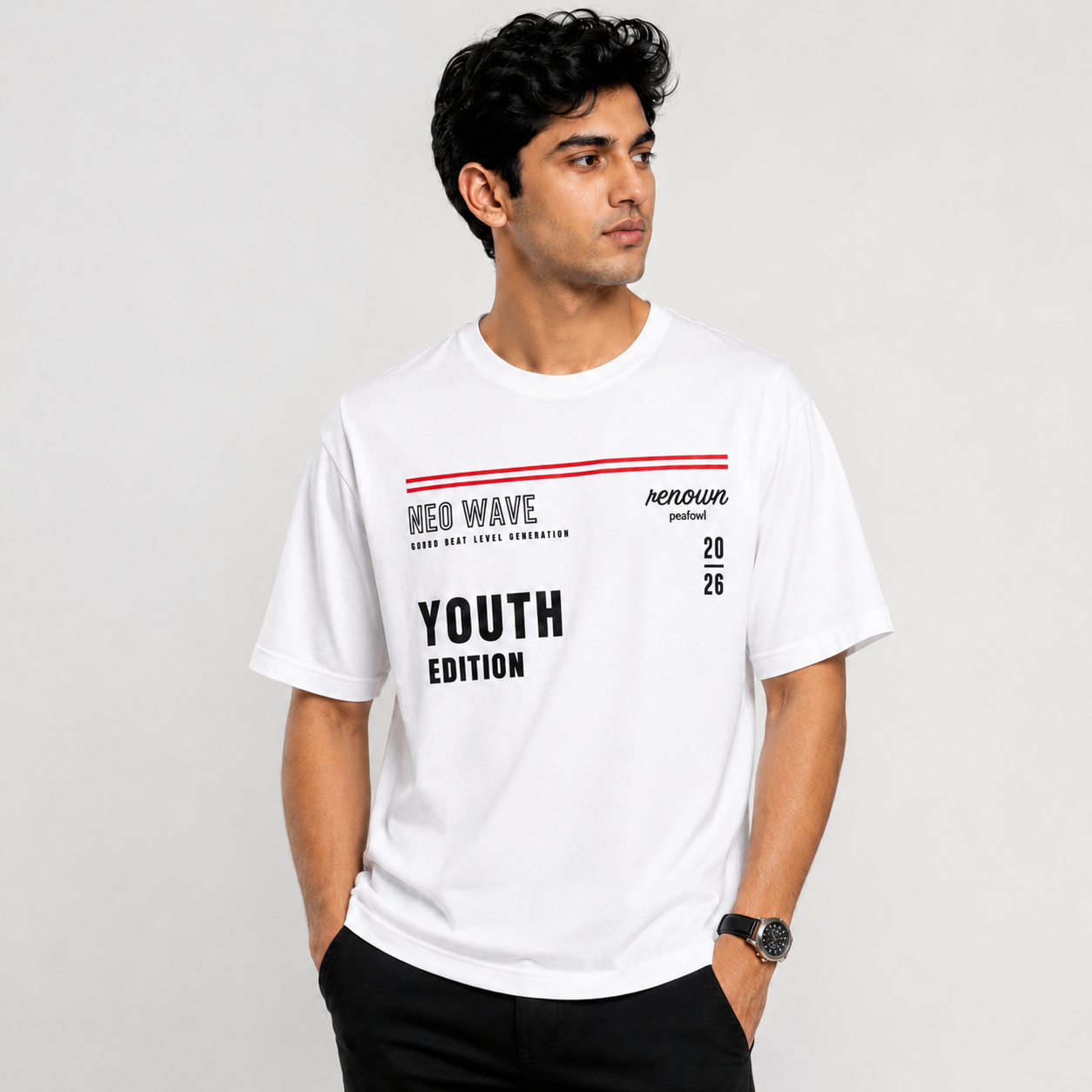 PRINTED T-SHIRT OVER SIZED