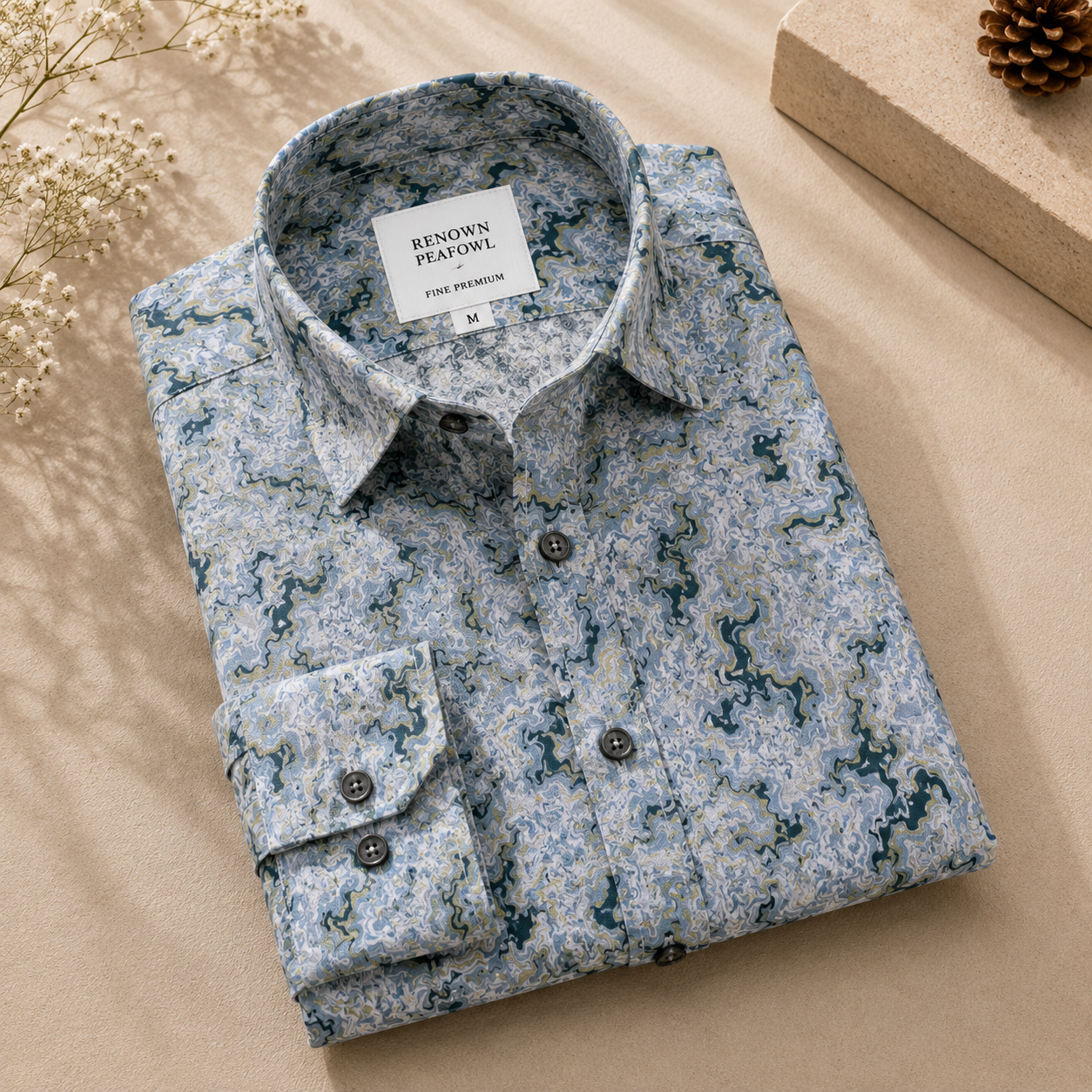 CHINOS COLLAR WITHOUT POCKET SHIRT