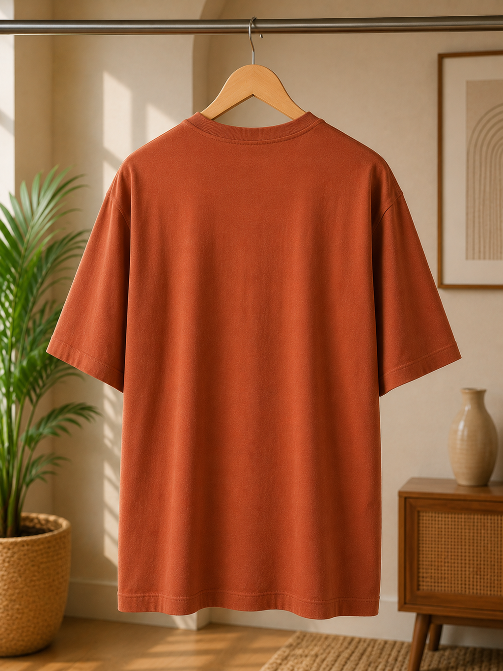 OVER SIZED PLAIN T-SHIRT