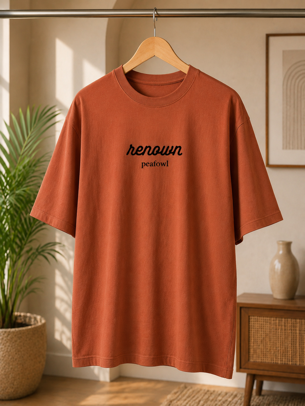 OVER SIZED PLAIN T-SHIRT