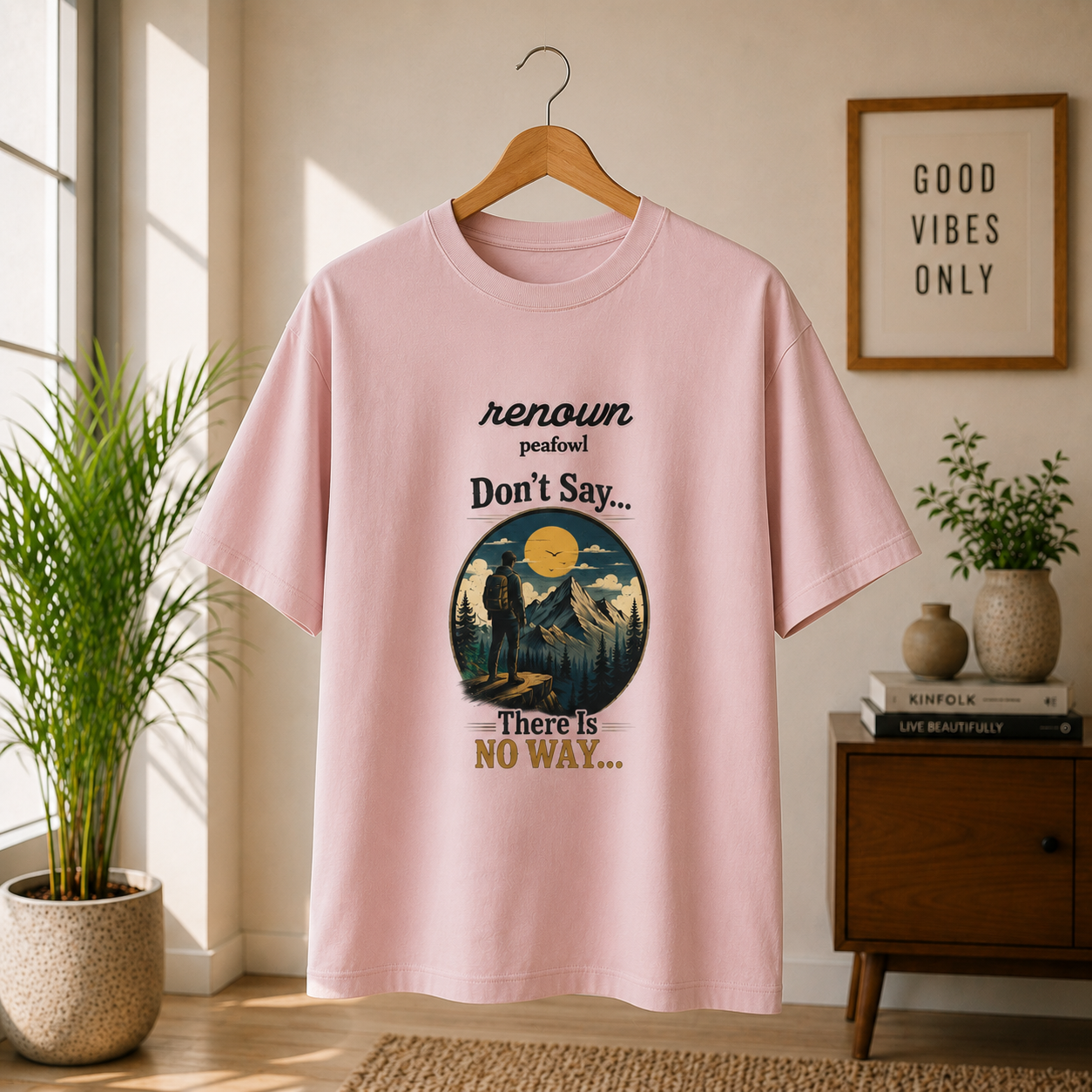 OVER SIZED PRINTED T-SHIRT