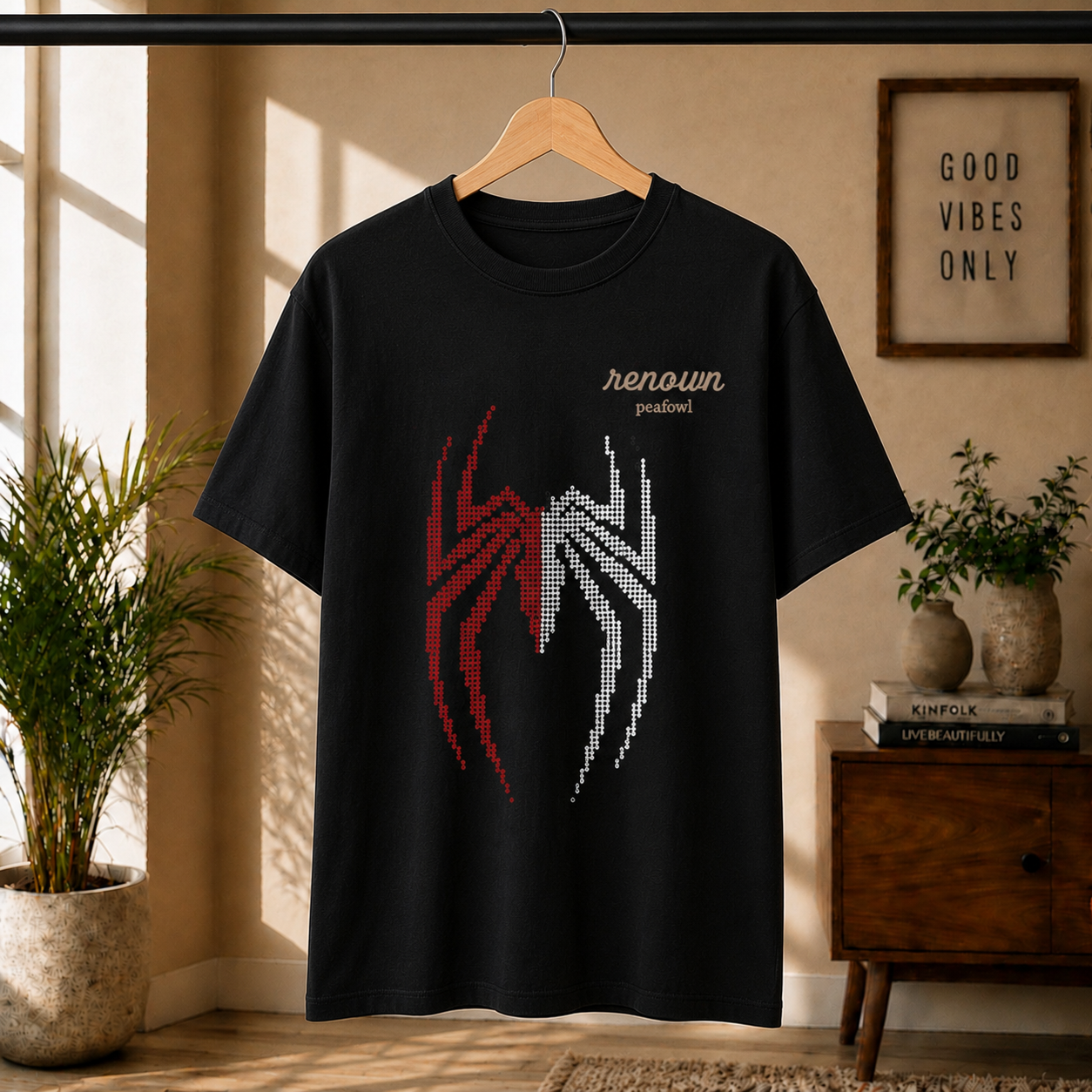 OVER SIZED PRINTED T-SHIRT