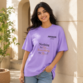 OVER SIZED PRINTED T-SHIRT