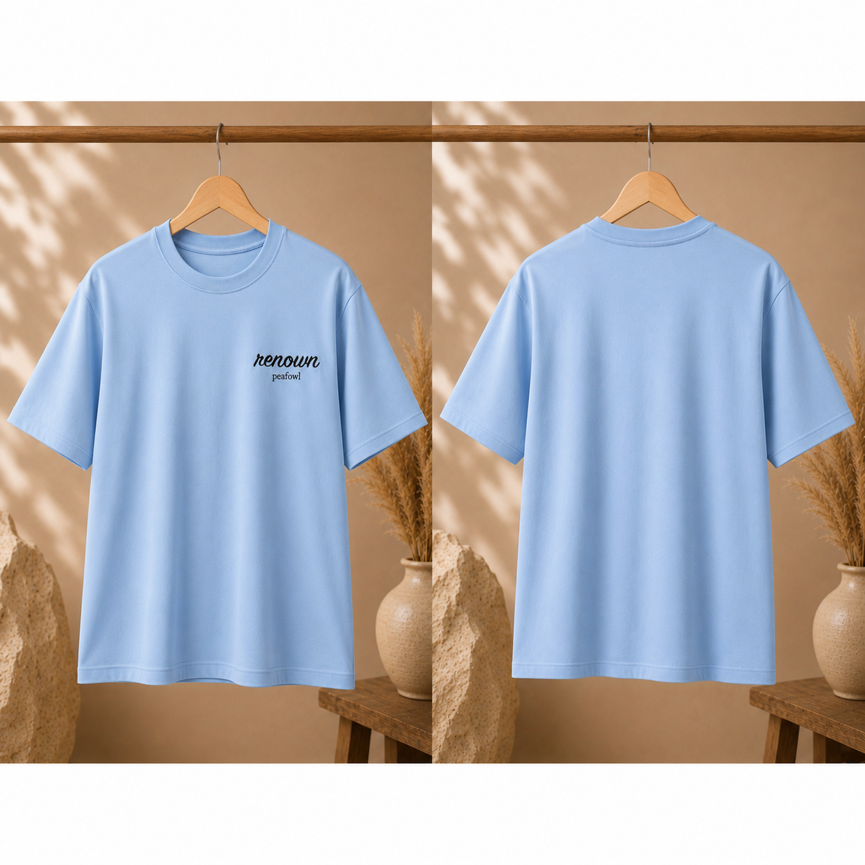 OVER SIZED PLAIN T-SHIRT