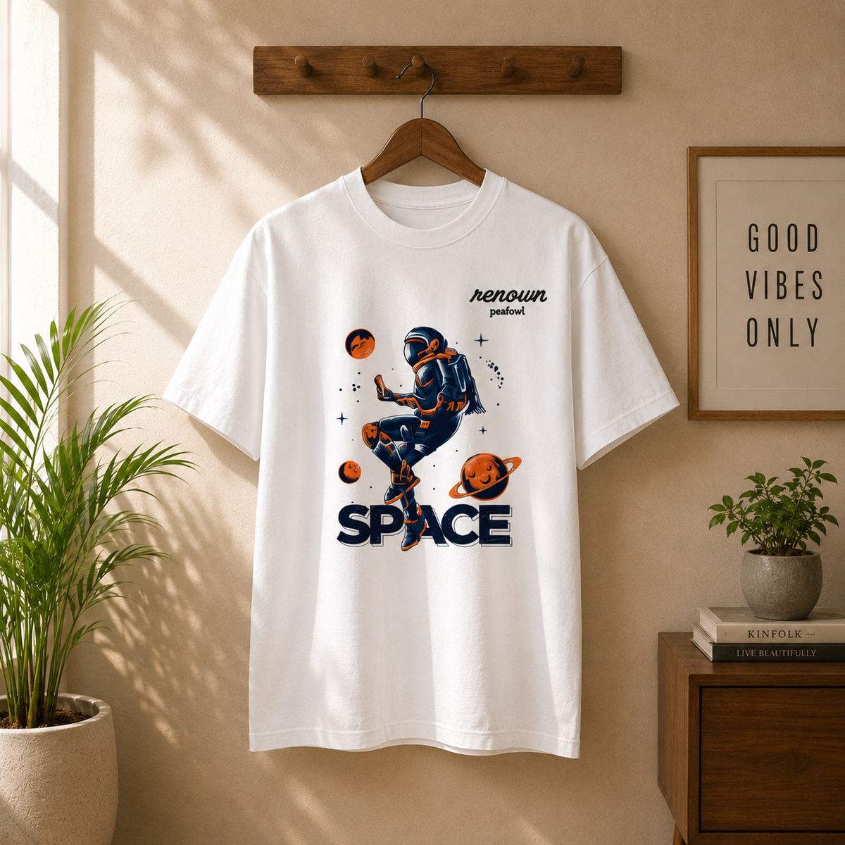 OVER SIZED PRINTED T-SHIRT