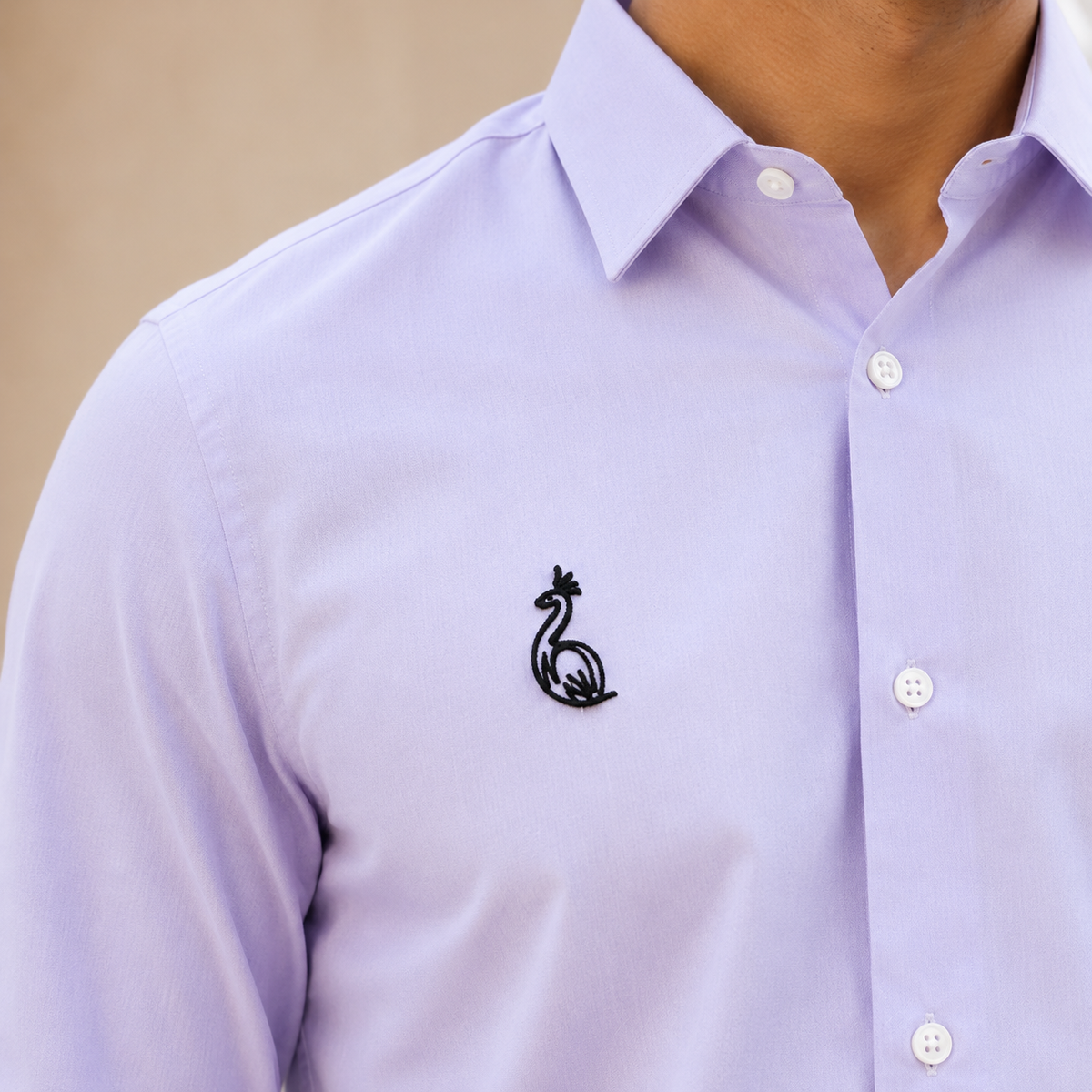 PLAIN SHIRT WITHOUT POCKET