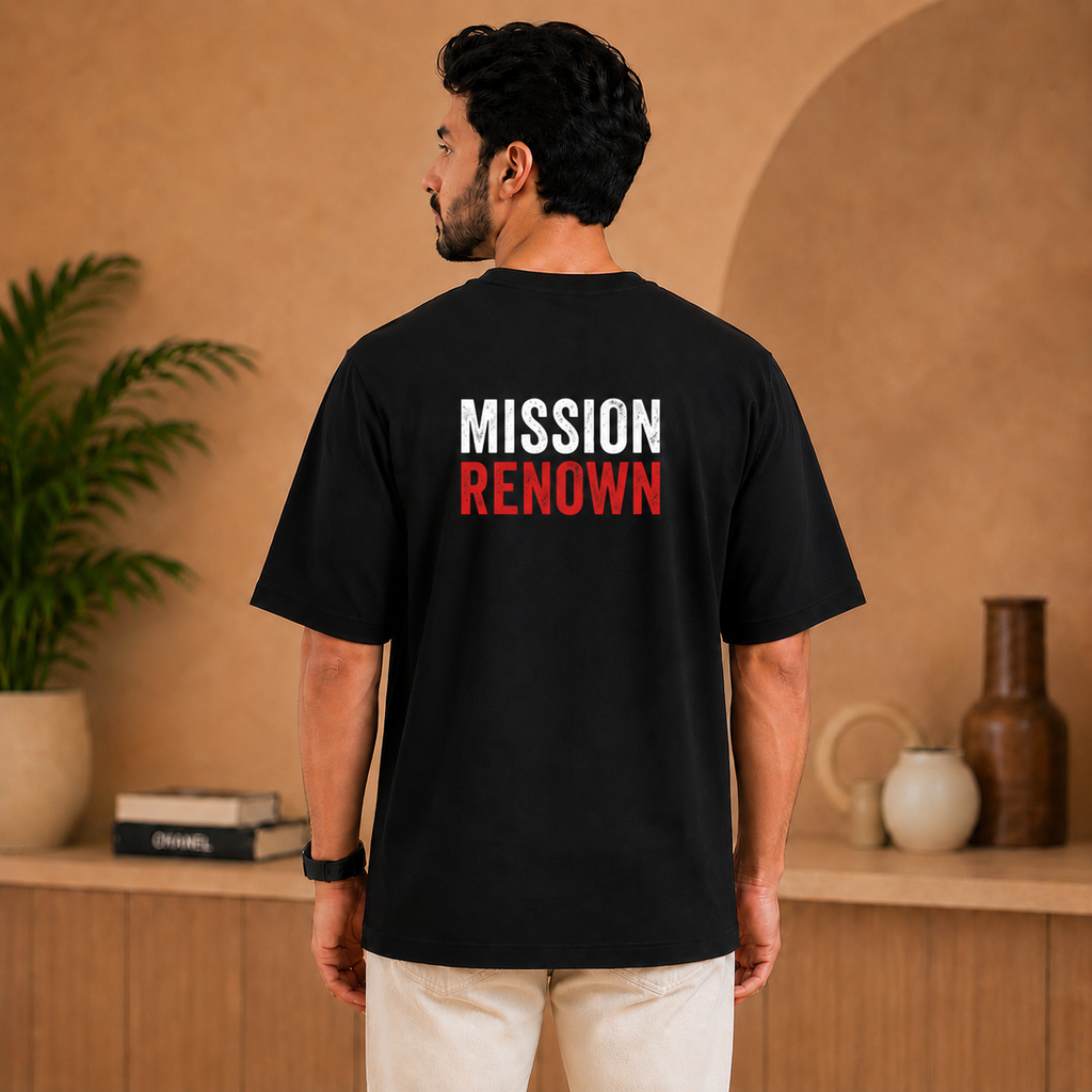 PRINTED T-SHIRT OVER SIZED