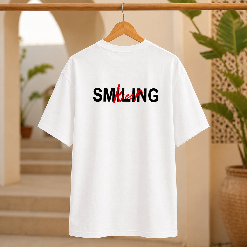 OVER SIZED PRINTED T-SHIRT