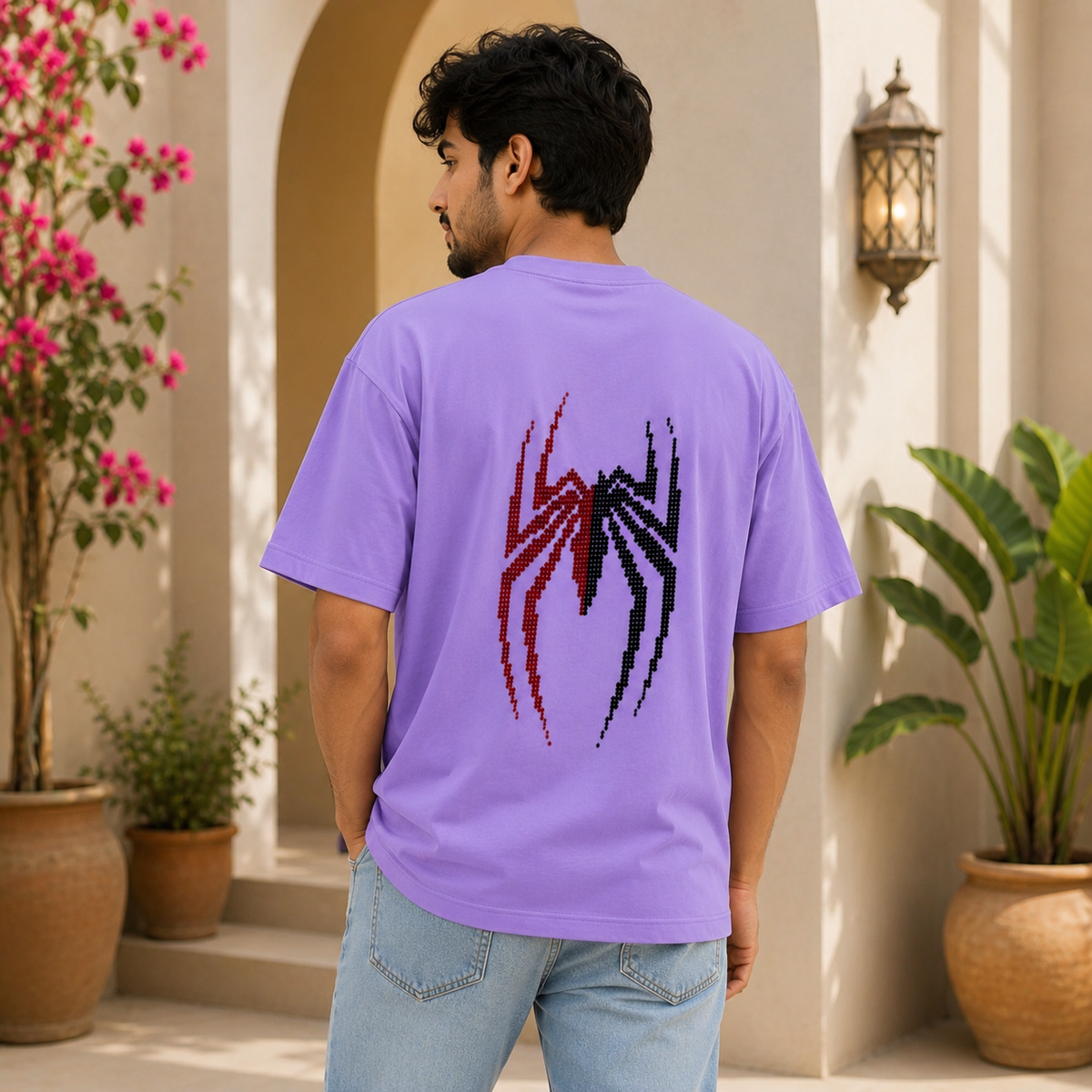 OVER SIZED PRINTED T-SHIRT