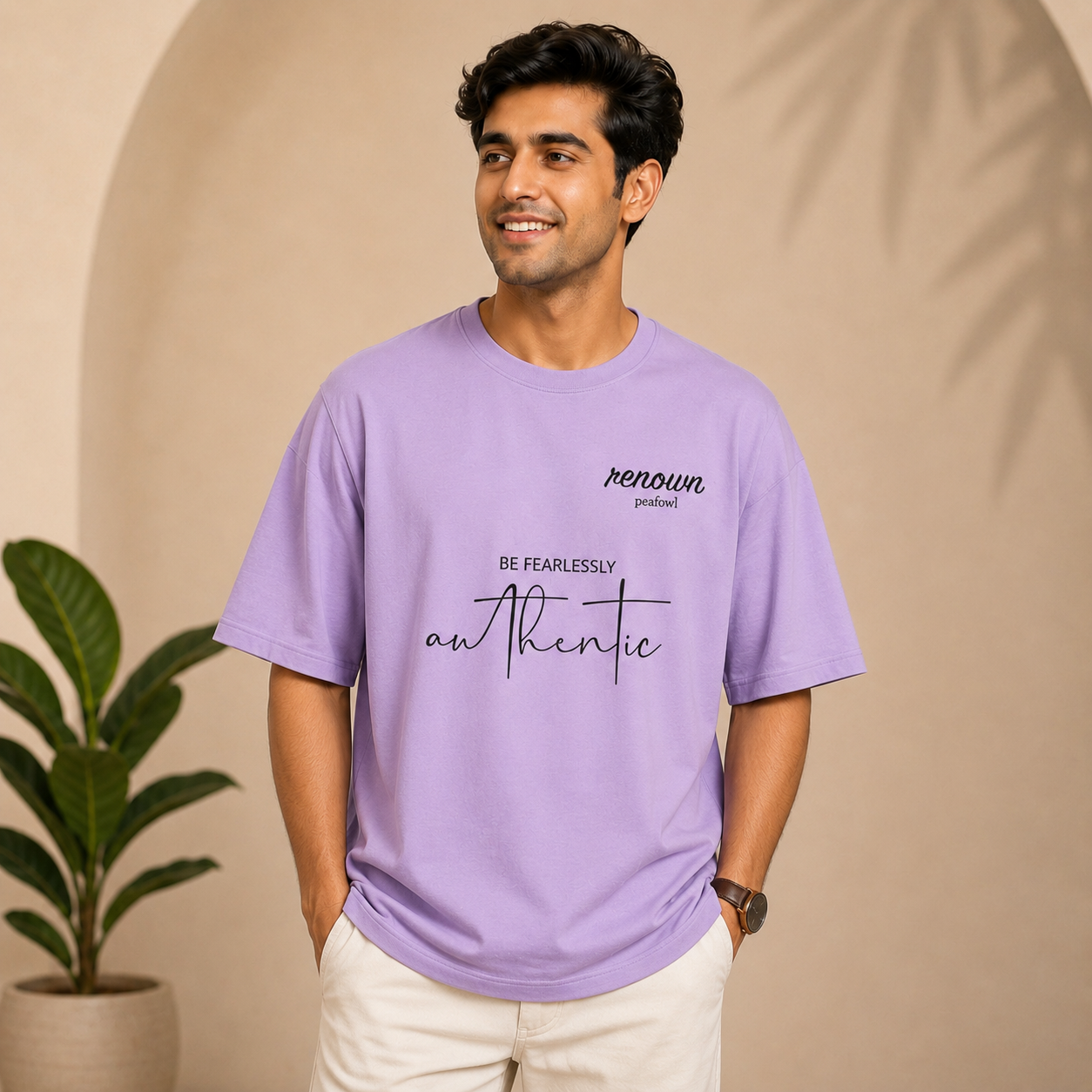 OVER SIZED PRINTED T-SHIRT