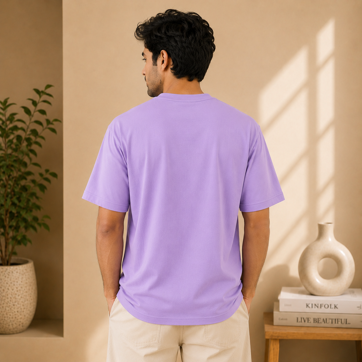 OVER SIZED PRINTED T-SHIRT