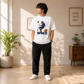 OVER SIZED PRINTED T-SHIRT