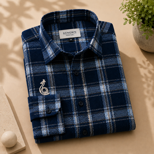 DOUBLE POCKET CHECK SHIRT