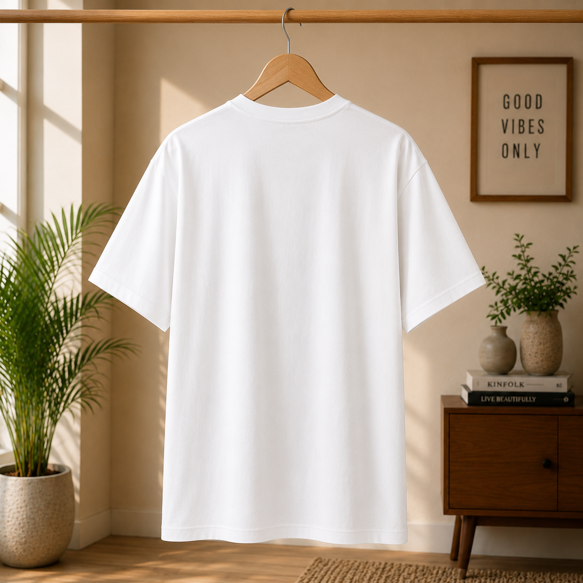 PLAIN  T-SHIRT OVER SIZED
