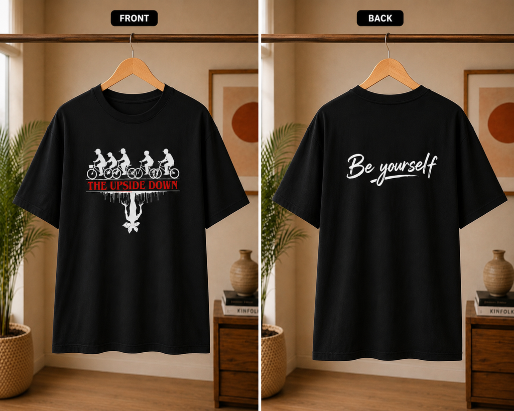 OVER SIZED PRINTED T-SHIRT