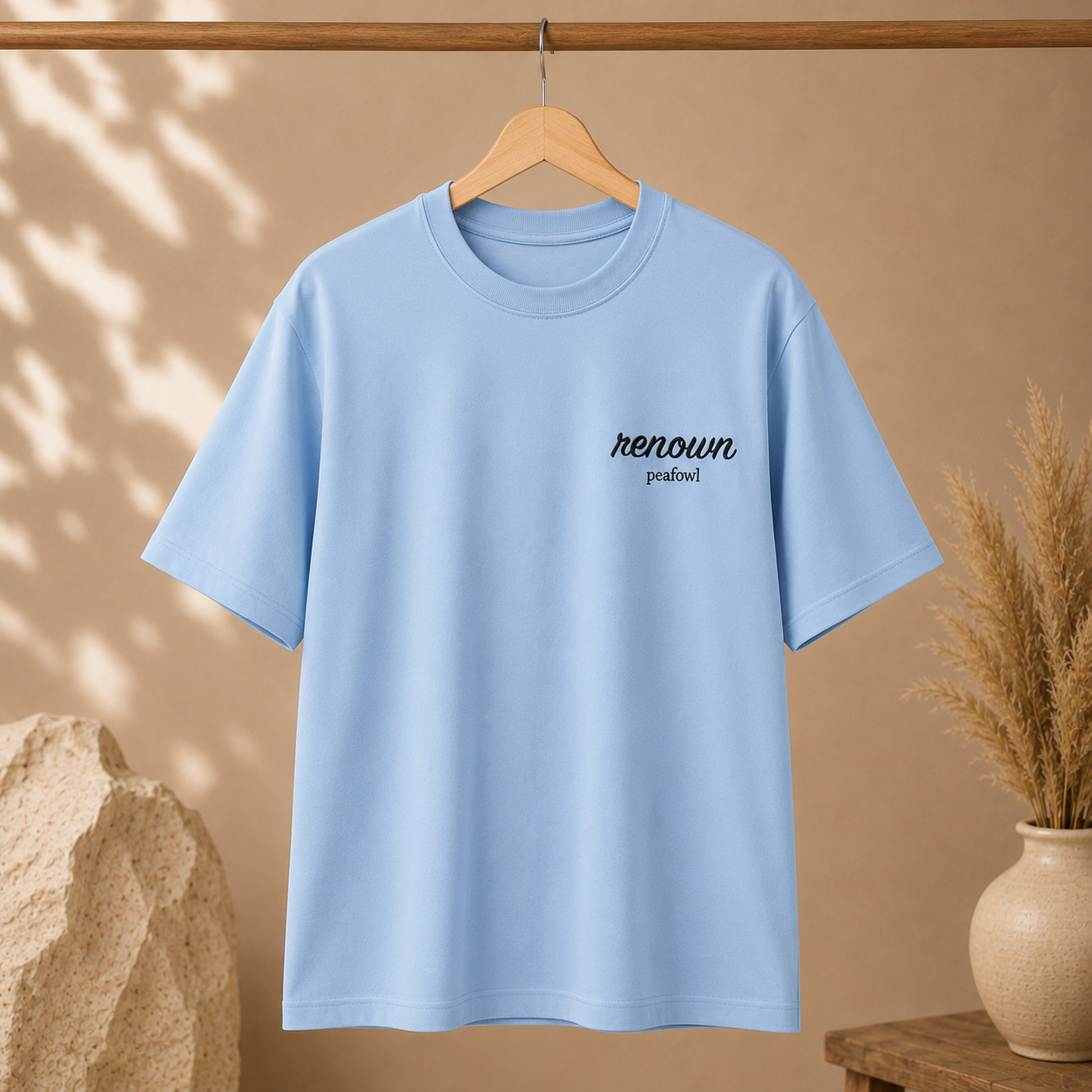 OVER SIZED PLAIN T-SHIRT