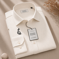 REGULAR COLLAR PLAIN SHIRT WITH SINGLE POCKET