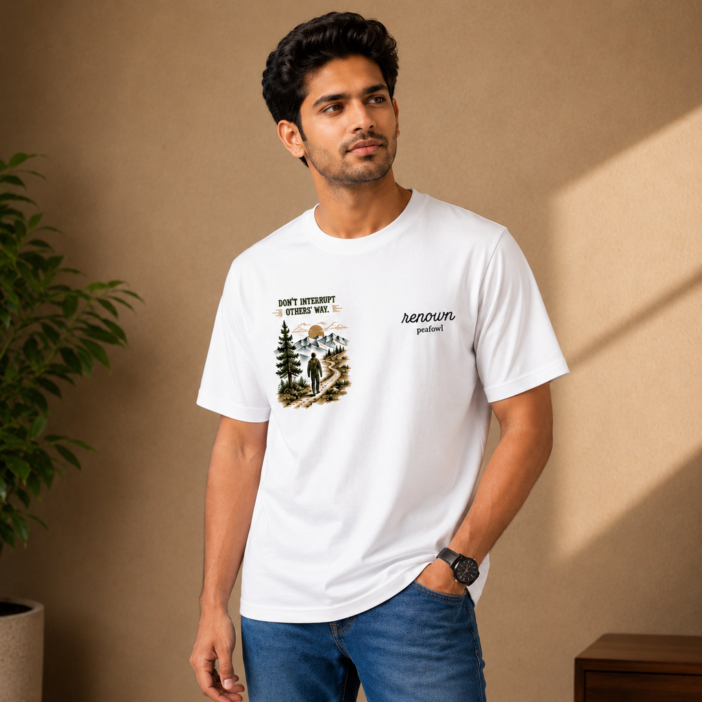 PRINTED T-SHIRT OVER SIZED