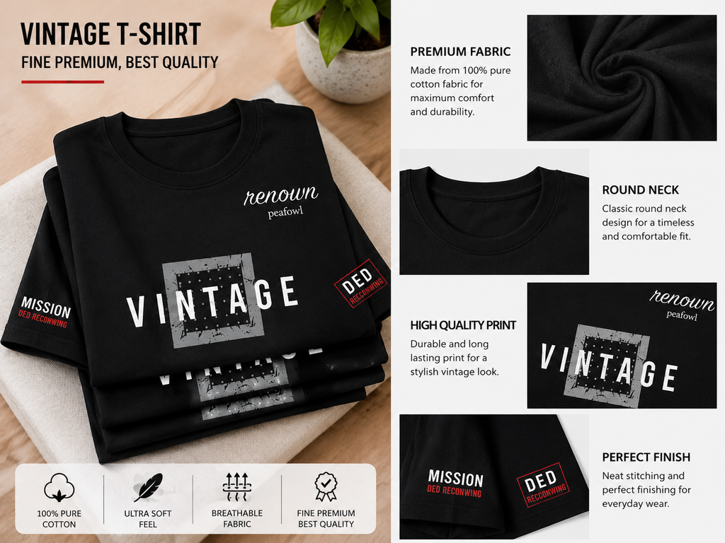 PRINTED T-SHIRT OVER SIZED