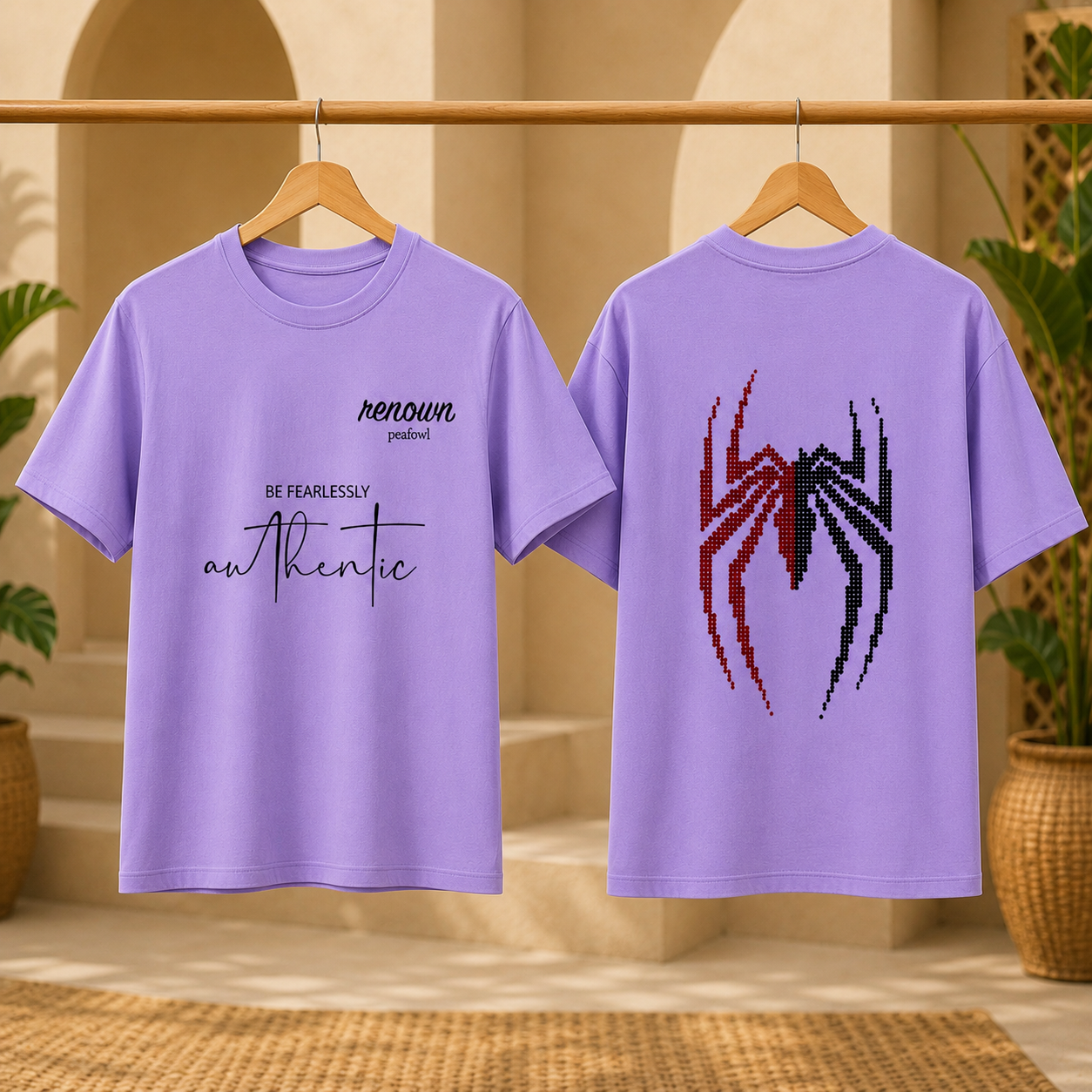 OVER SIZED PRINTED T-SHIRT