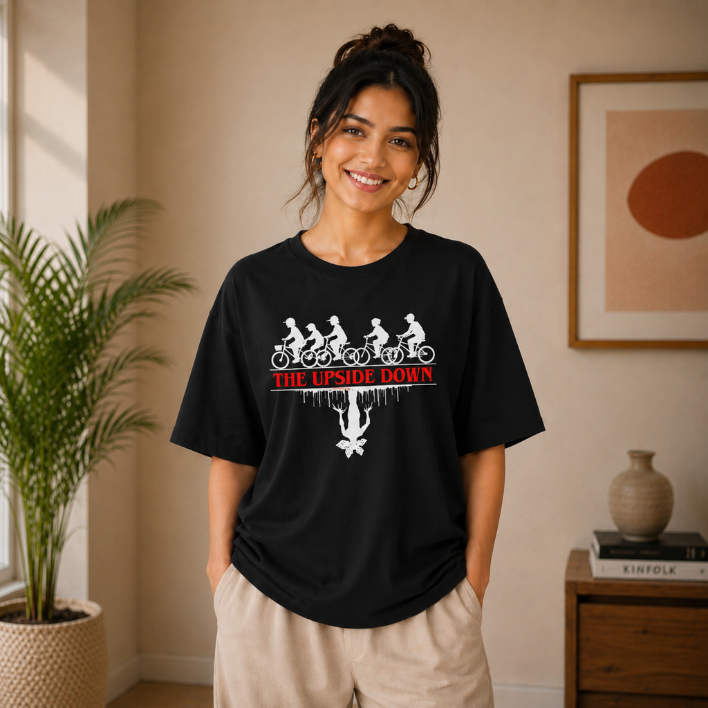 OVER SIZED PRINTED T-SHIRT
