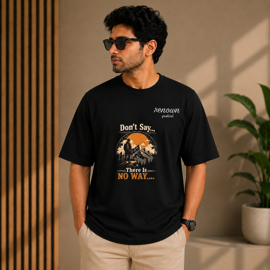 PRINTED T-SHIRT OVER SIZED