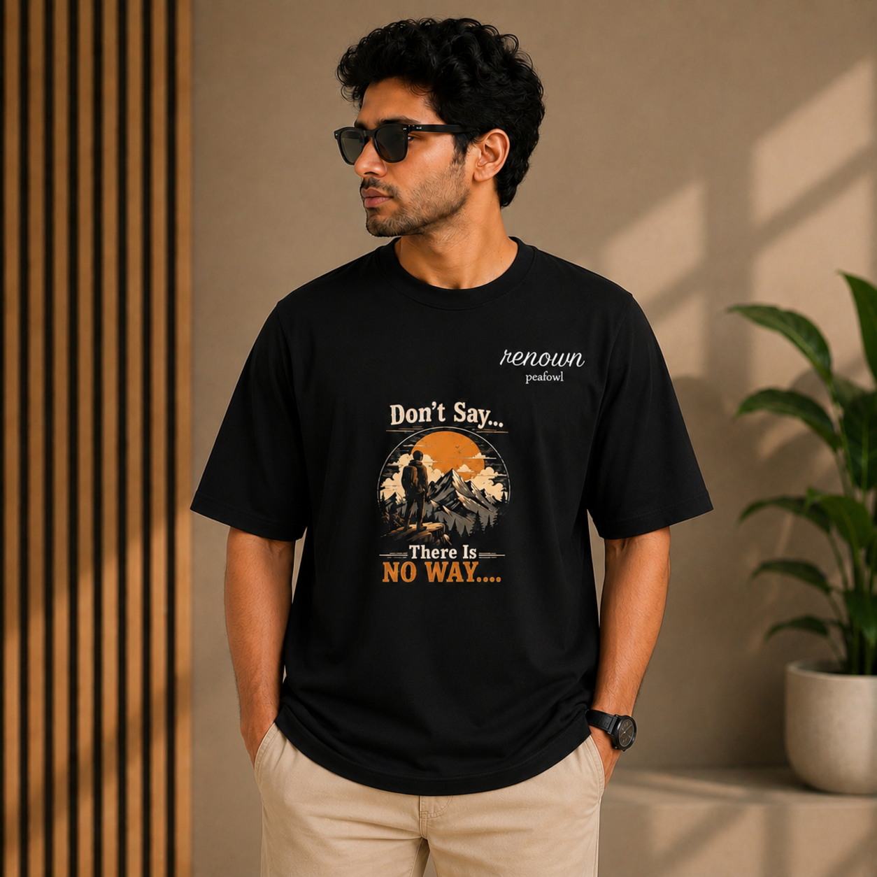 PRINTED T-SHIRT OVER SIZED