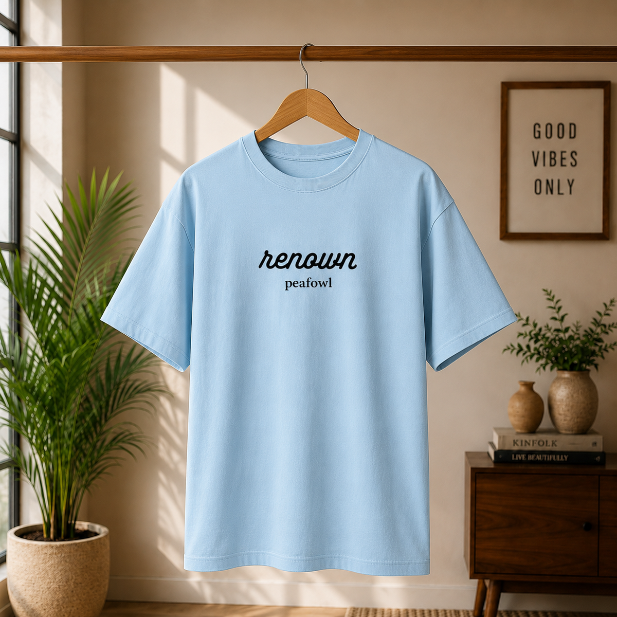 OVER SIZED PLAIN T-SHIRT