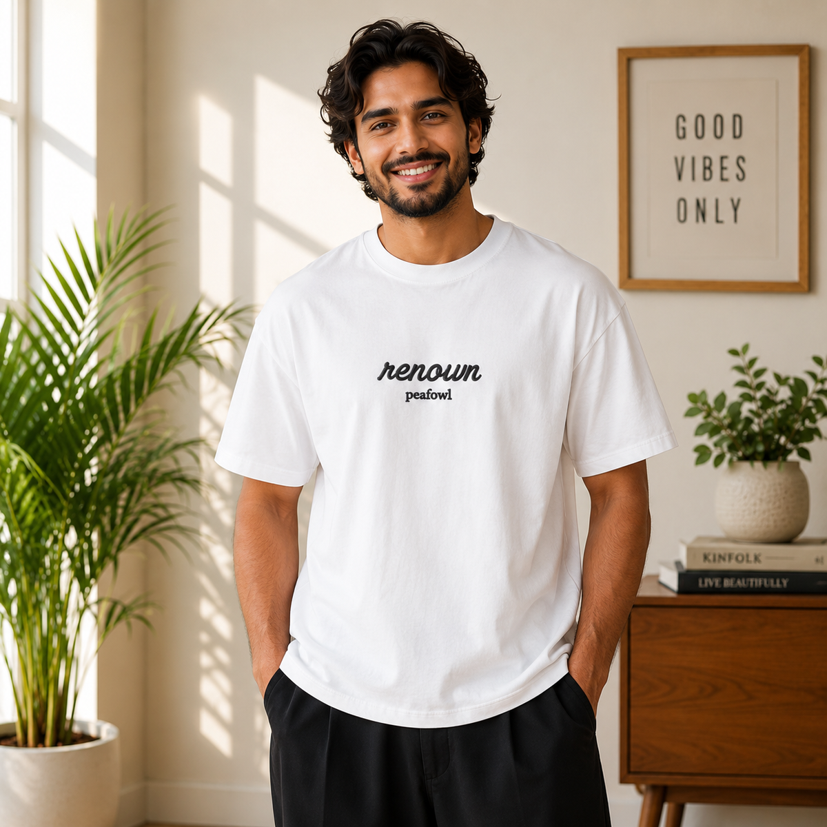 PLAIN  T-SHIRT OVER SIZED