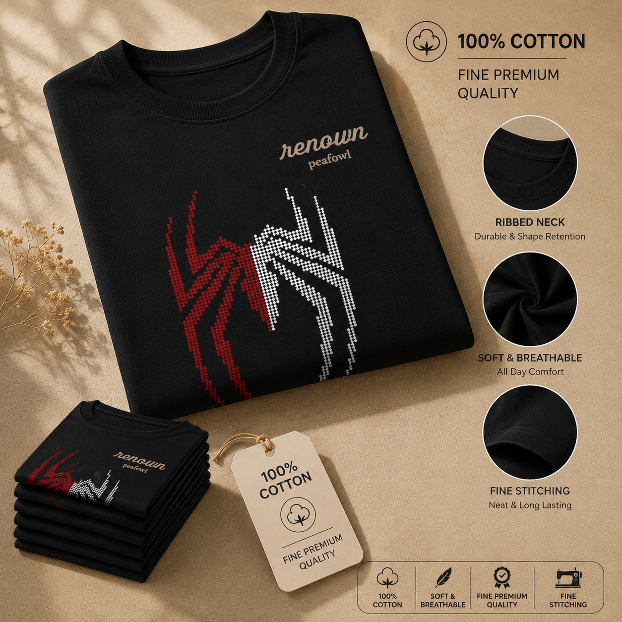 OVER SIZED PRINTED T-SHIRT