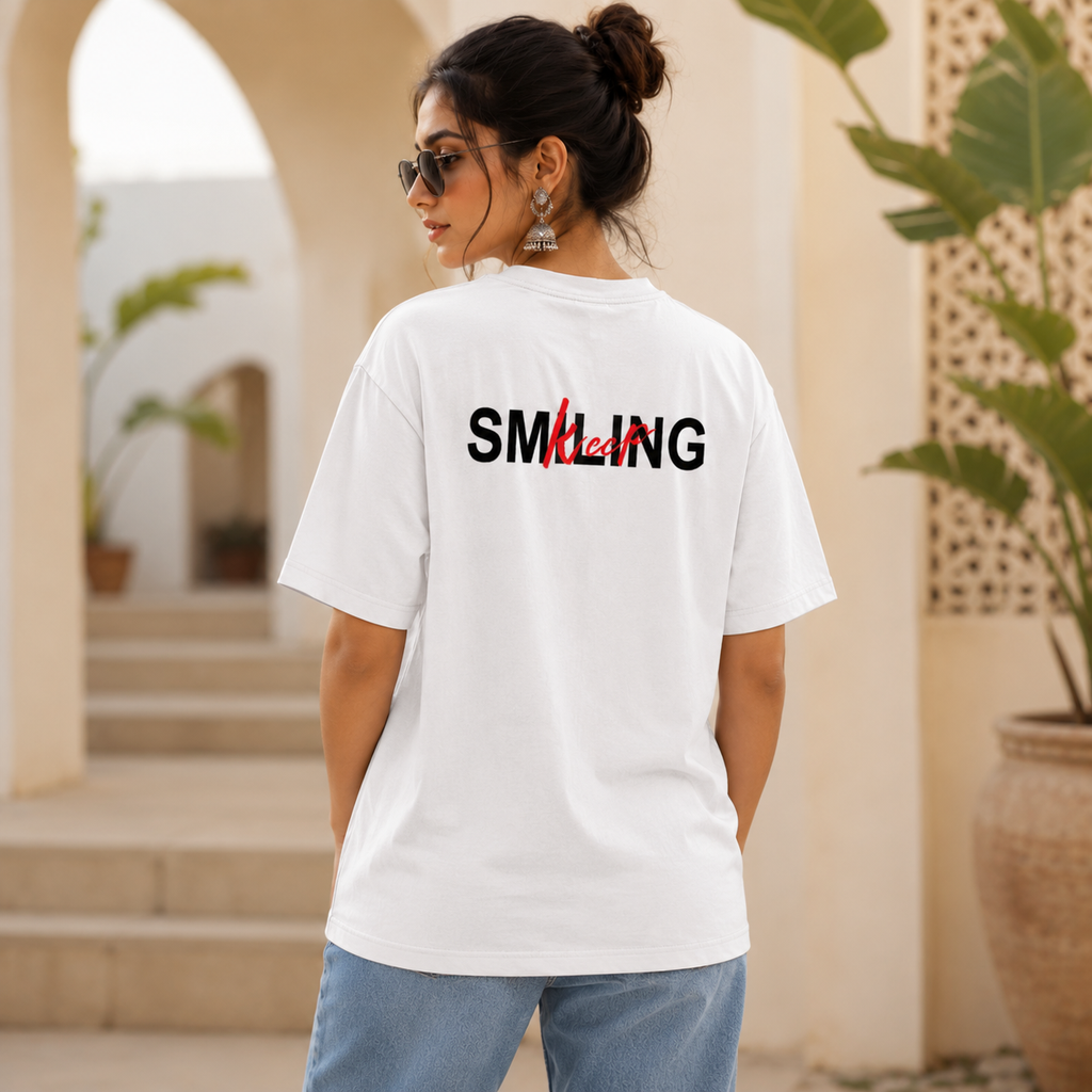 OVER SIZE PRINTED T-SHIRT