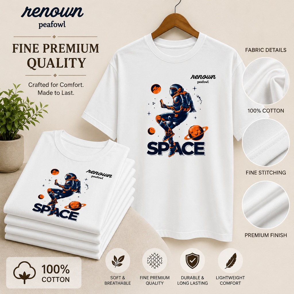 OVER SIZED PRINTED T-SHIRT