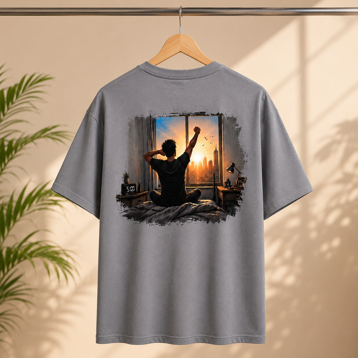OVER SIZED PRINTED T-SHIRT